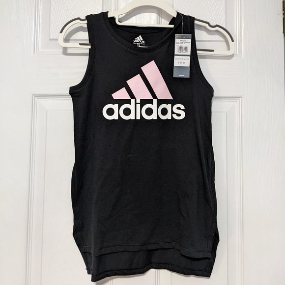 NWT Adidas Girls Sleeveless T-Shirt Tank